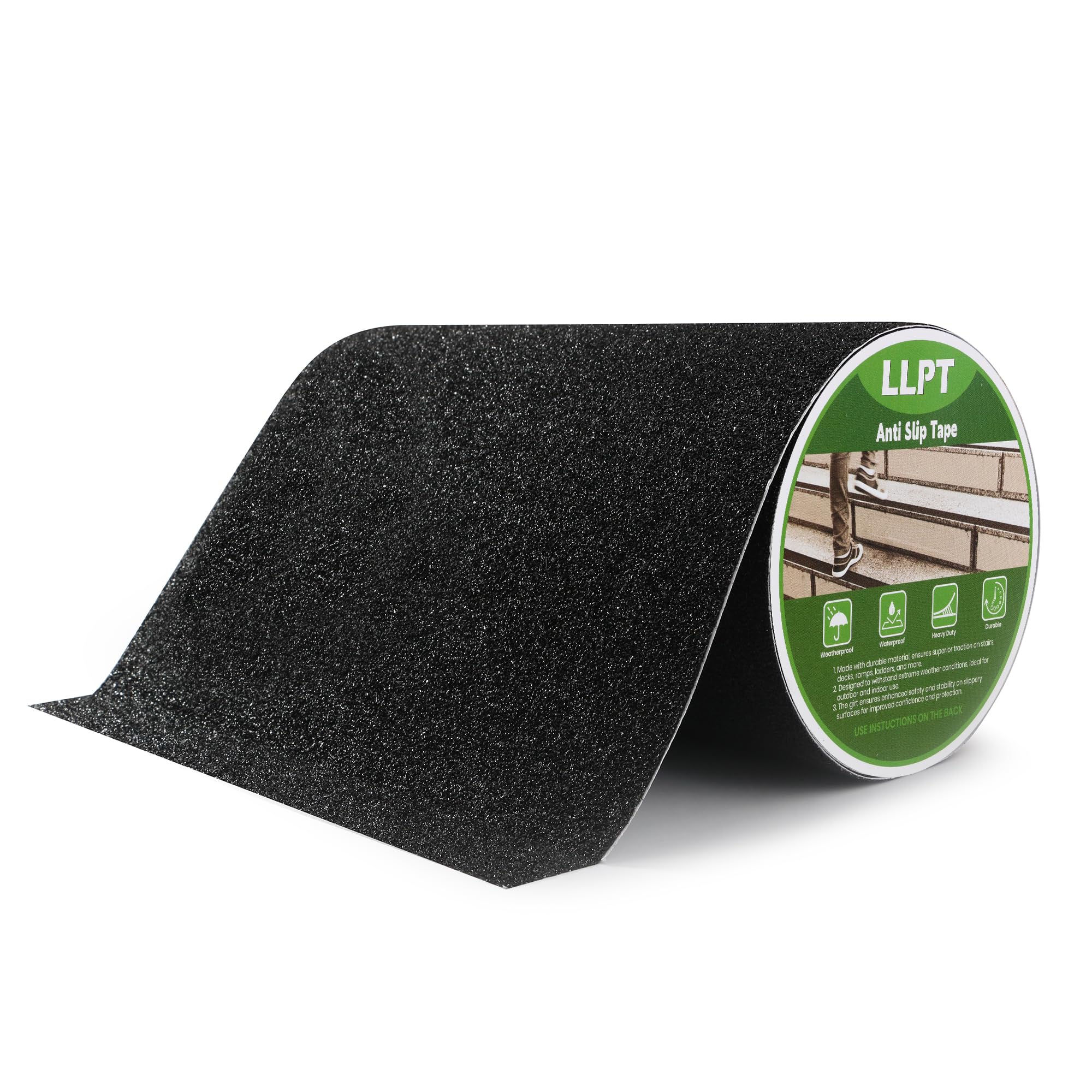 LLPT Anti Slip Tape, Black, 203mm x 5m