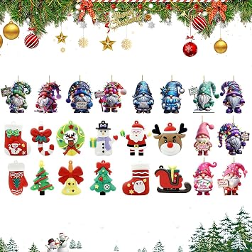 Christmas Advent Countdown 24 Days Countdown Calendar