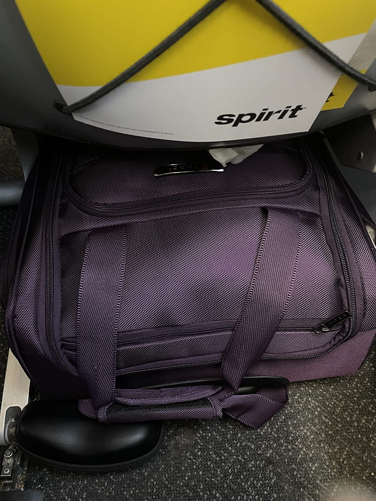 10/mo Finance TPRC Smart Under Seat CarryOn Luggage with USB