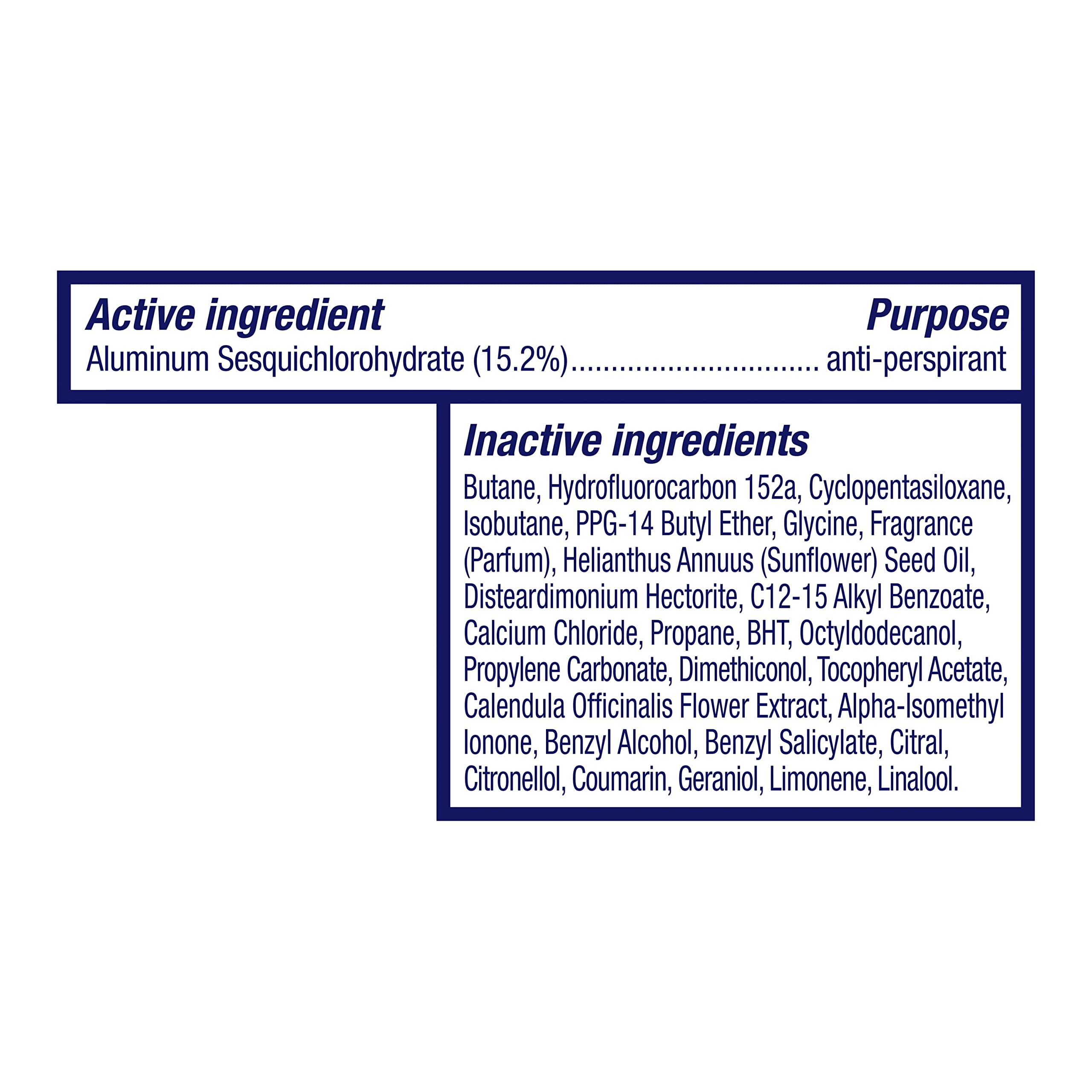 Dove Ultimate Dry Spray Antiperspirant Deodorant, 3.8 oz, 2 Count