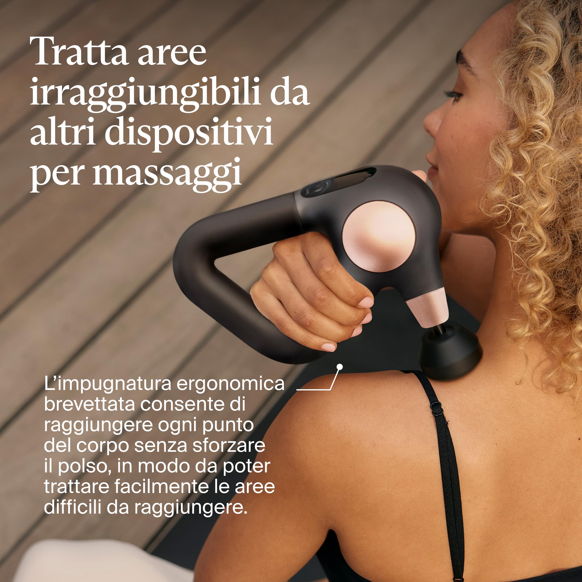 Therabody Theragun Sense (2a generazione) - Pistola massaggiante rilassante con routine guidate integrate per alleviare lo stress, la tensione e il sonno
