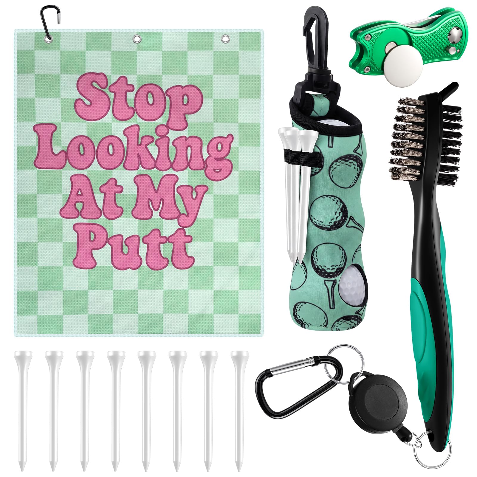 Liliful 12 Pcs Golf Accessories Kit Golf Stuff Gifts for Women Man