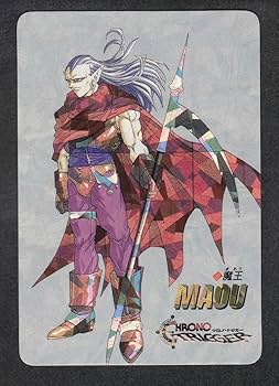 hm【袋出新品】クロノトリガー　カード　魔王　Chrono Trigger Amazon.co.jp: ステンドグラス 魔王 MAOU クロノトリガー カード