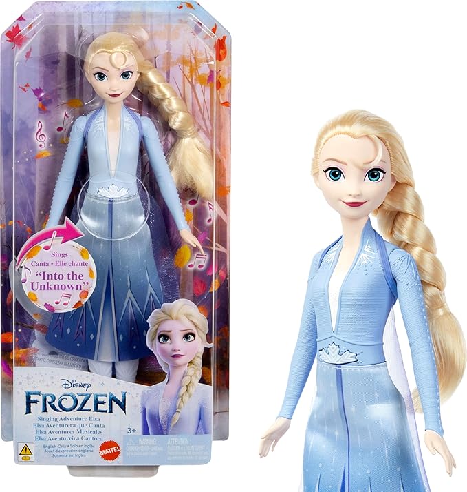 Main Stars of Frozen 3 Paid Golden Weights 11 81R78 M0N5L. AC SX679 Mattel Disney Frozen Toys, Elsa Singing Adventure Fashion Doll in Signature Clothing, Sings “Into the Unknown” from Disneys Frozen 2 Movie