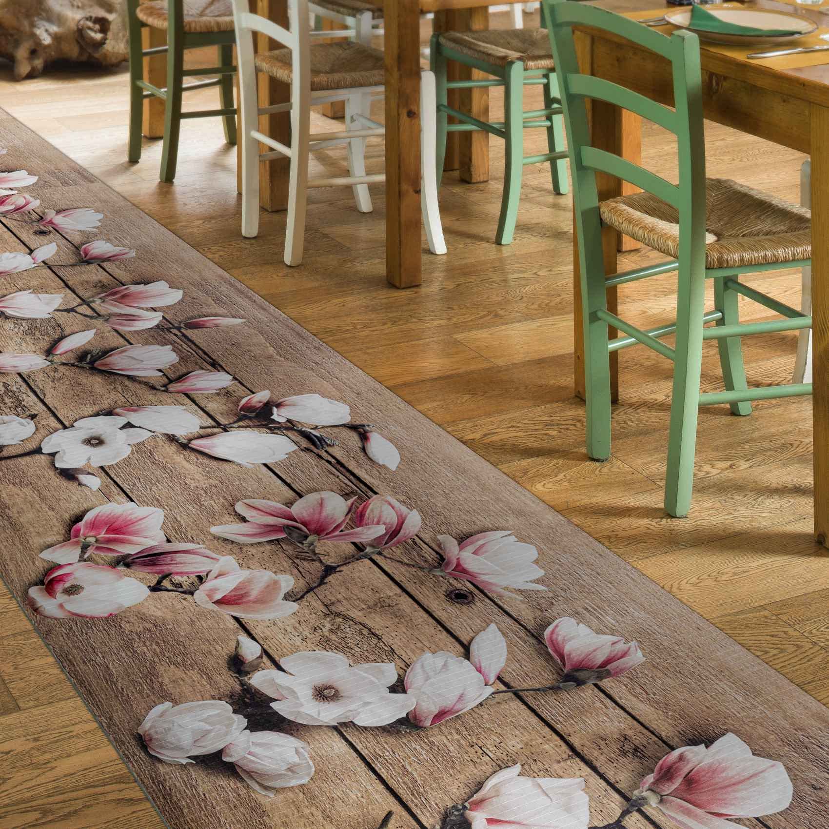 ANRO Küchenteppich Sara 140x52cm - Waschbar & Rutschfest