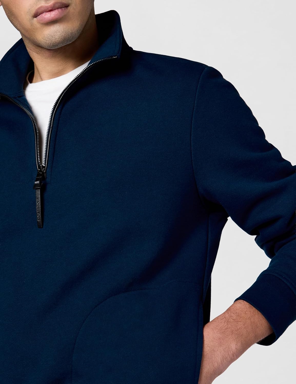 Michael Kors mens Elevated Quarter Zip Sweater - Image 5