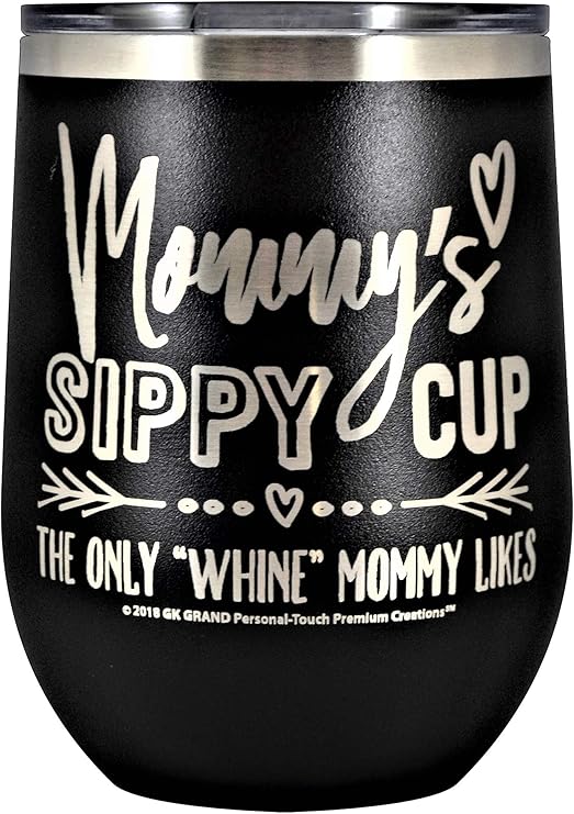 Mommy's Sippy Cup Stainless Steel Tumbler