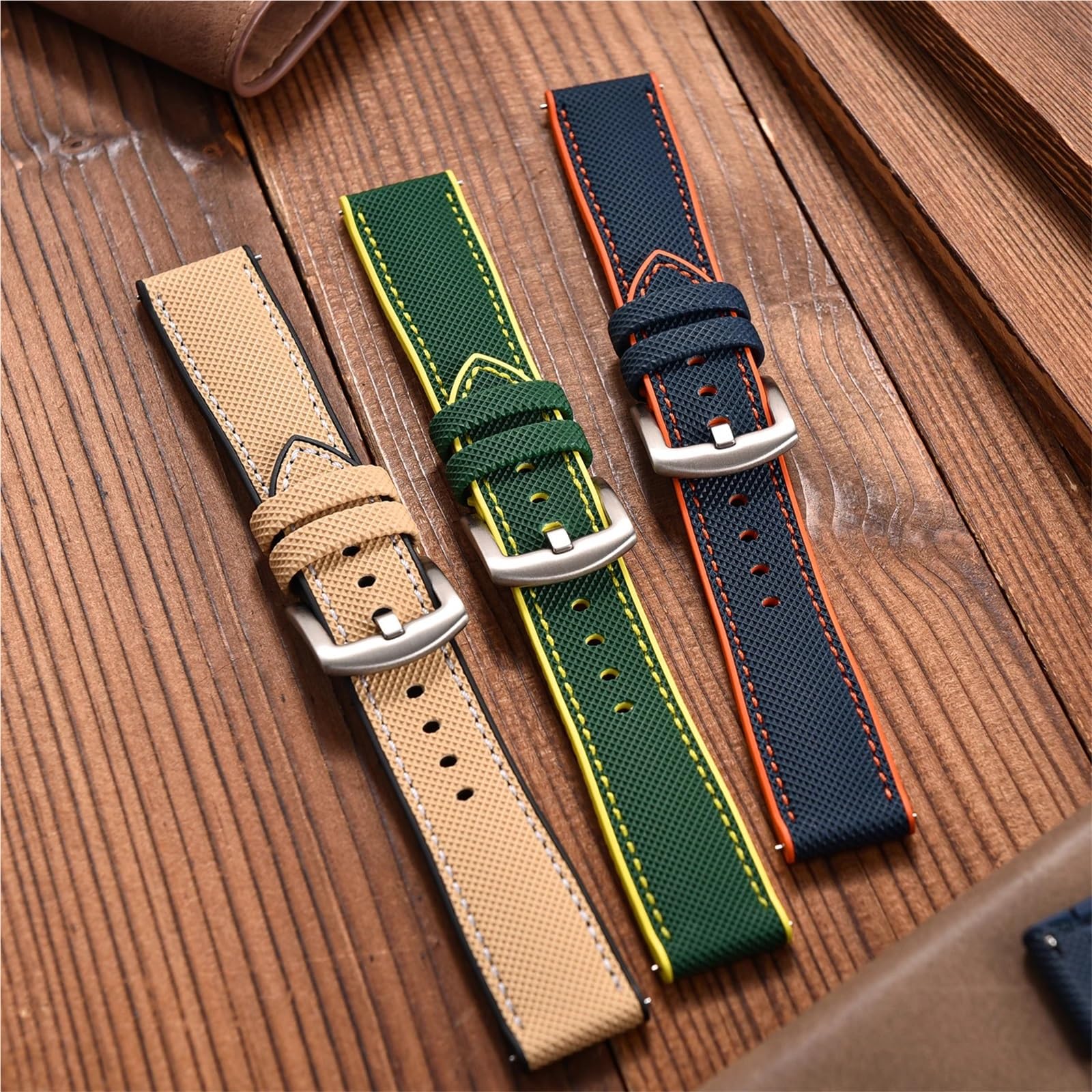 Generico Bracelet en toile pour voiles composite - Noyau avec dessus en nylon, libération rapide 18-24 mm