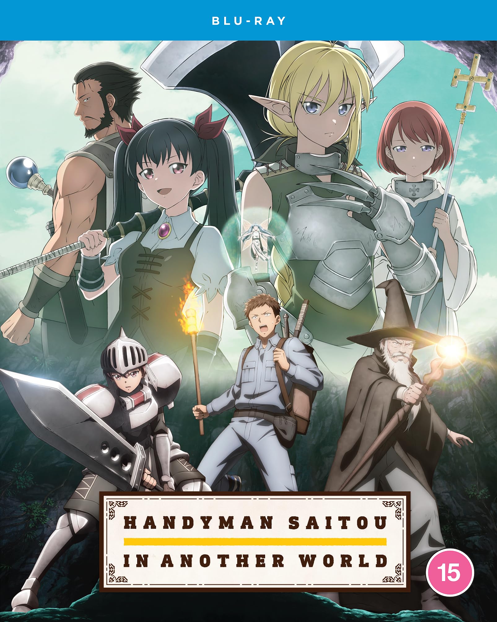 Handyman Saitou in Another World: The Complete Season [15] Blu-ray