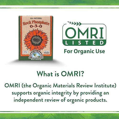 Miniatura 8 de Down to Earth - Fertilizante orgánico de fosfato de roca 0-3-0 5 libras