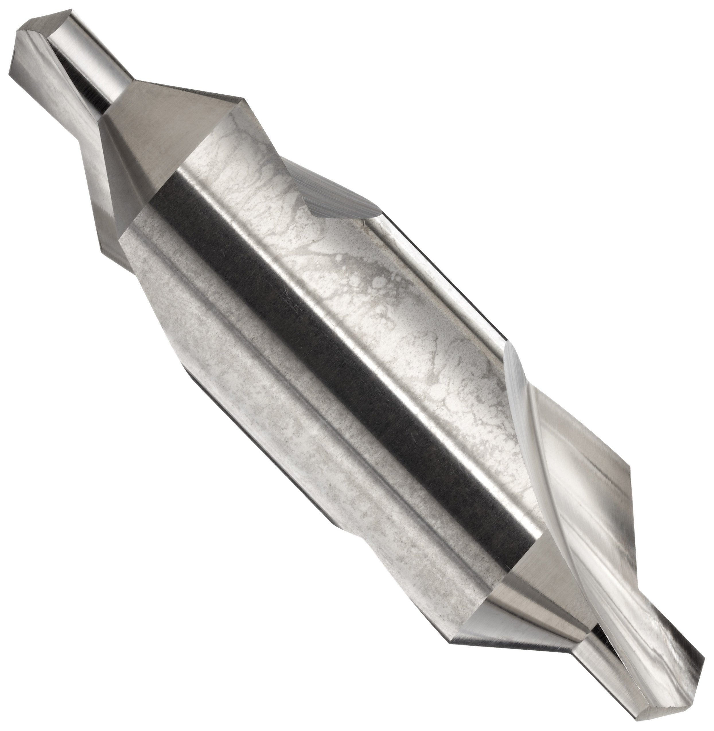 KEO Cutters High-Speed Steel Combined Drill & Countersink, Uncoated (Bright) Finish, Plain Style, 82-Degree Countersink, #10 Size, 1
