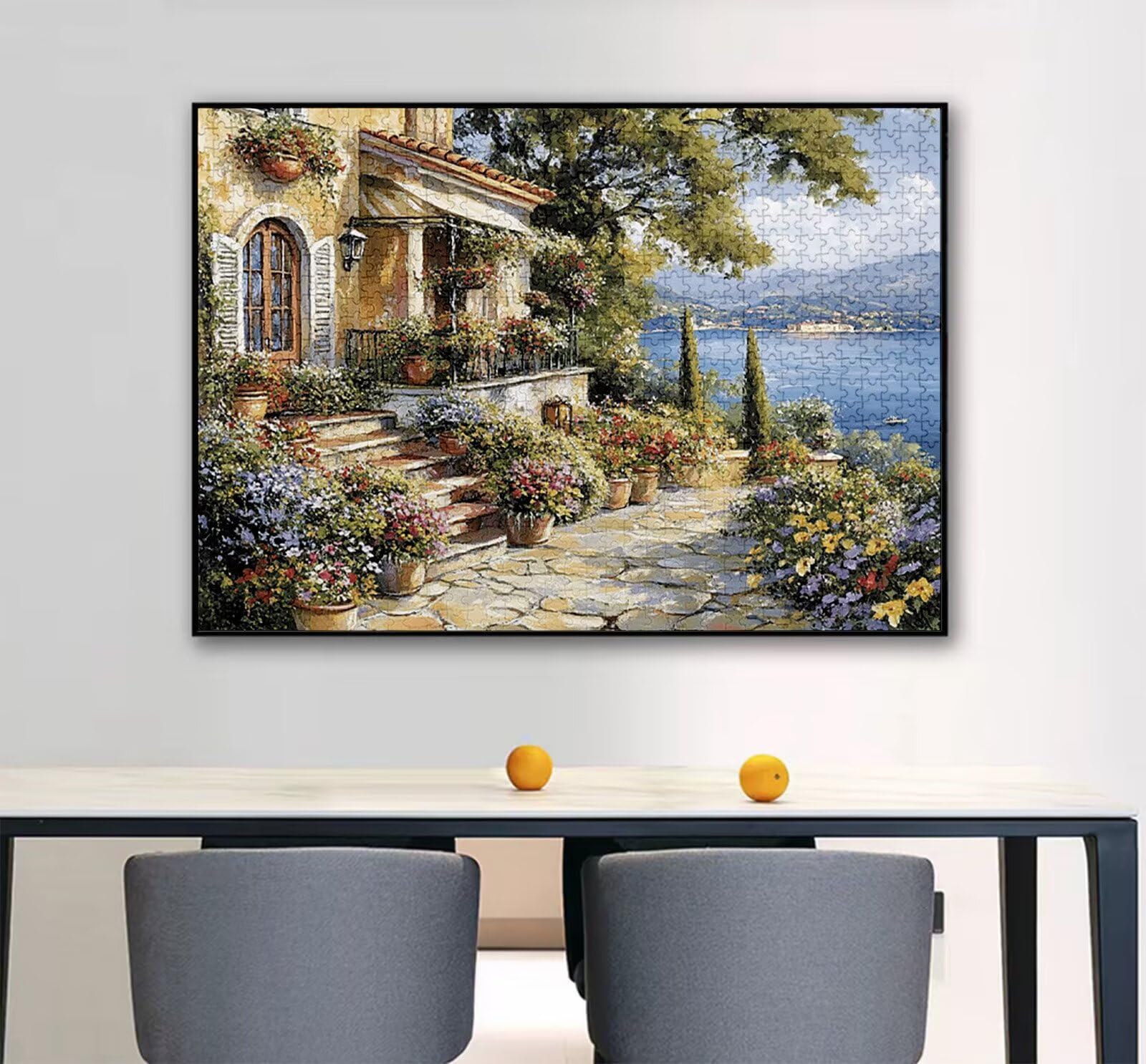 Krajobraz Puzzle 2000 sztuk duży rozmiar dla dorosłych, projekt kabiny z kompaktowym pudełkiem i plakatem, w zestawie do dekoracji ścian domu, prezent dla kobiet mężczyzn, drewno układanki 100 x 70 cm
