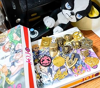 Amazon.co.jp: キーホルダーセット スタンドの矢 ジョジョの奇妙