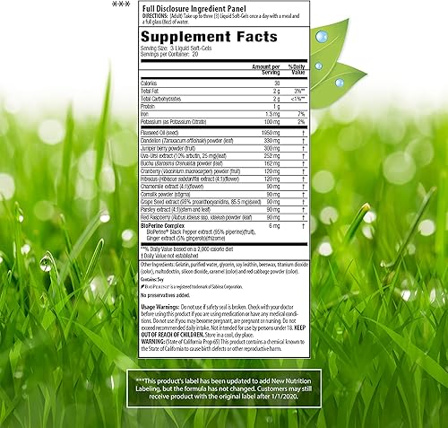 Miniatura 2 de Irwin Naturals Bloat-Away - Apoyo para el equilibrio hídrico - Reponer electrolitos y minerales esenciales - 60 geles blandos líquidos