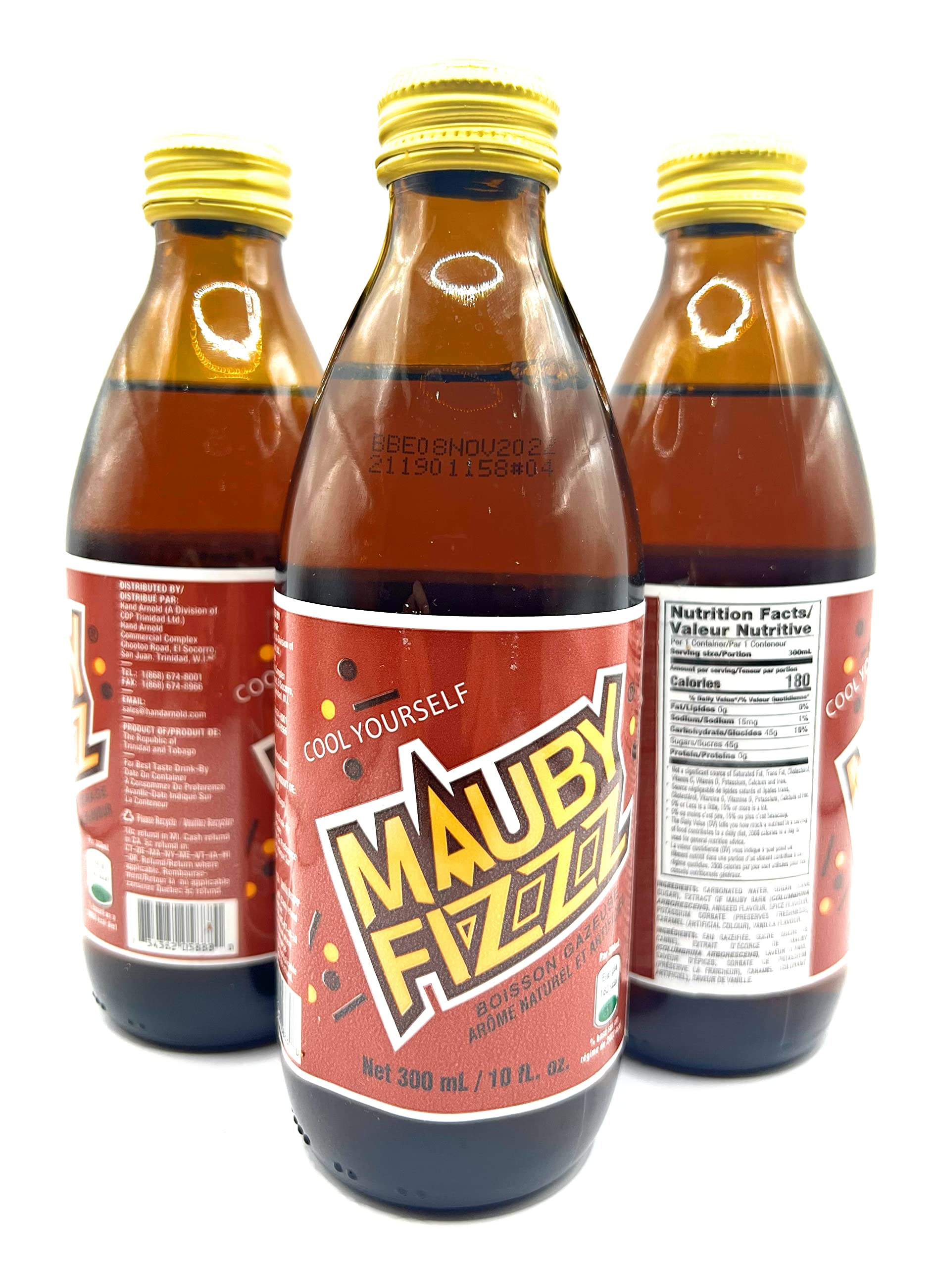 Mauby Fizz Carbonated (3pks) 300ml