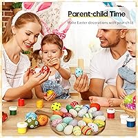 Vista 6 de Lounsweer Bandeja reversible de madera para huevos y charcutería, bandeja gruesa para huevos de gallina, para encimera, refrigerador, huevos