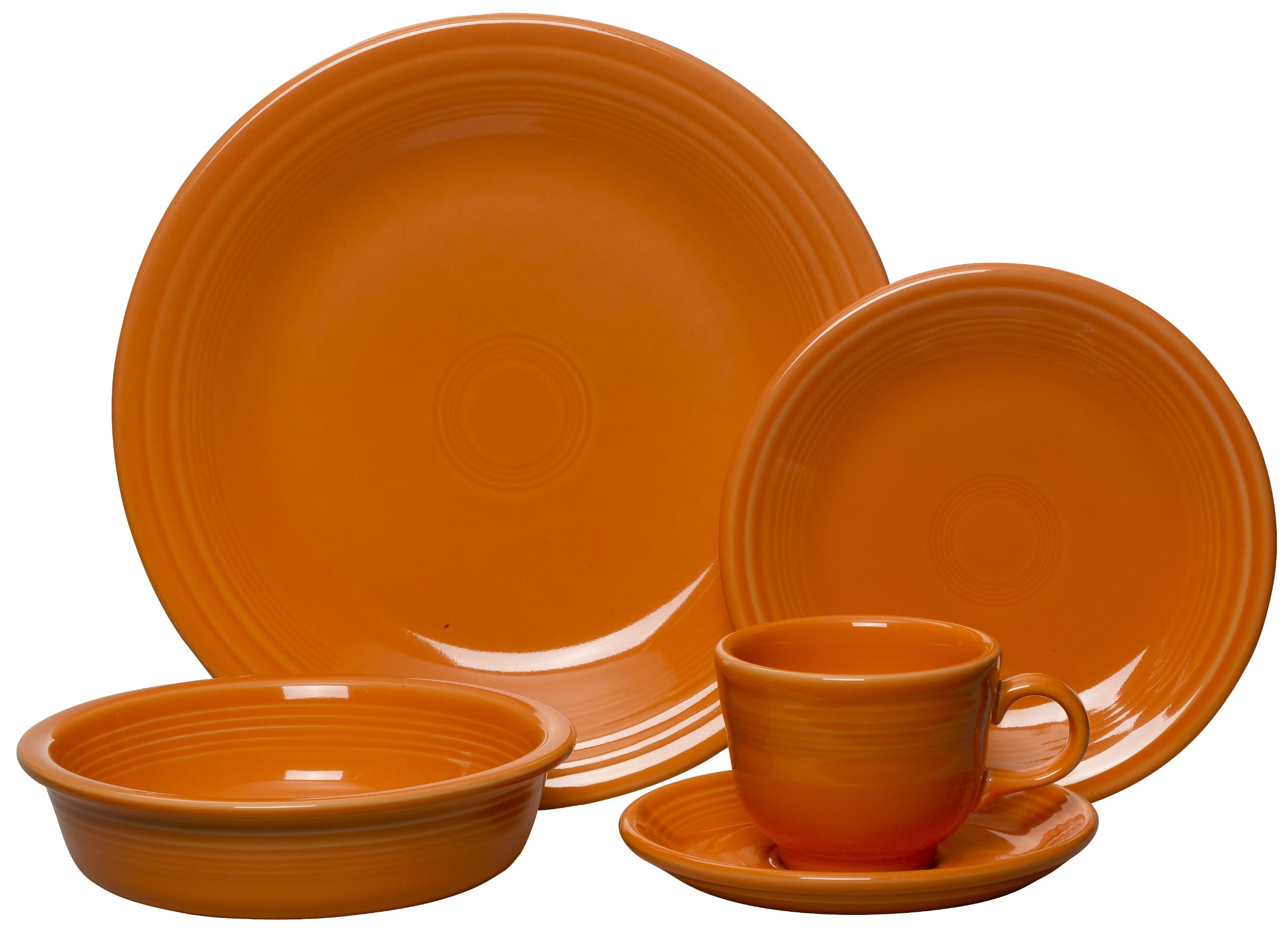 Fiesta5-Piece Place Setting, Tangerine