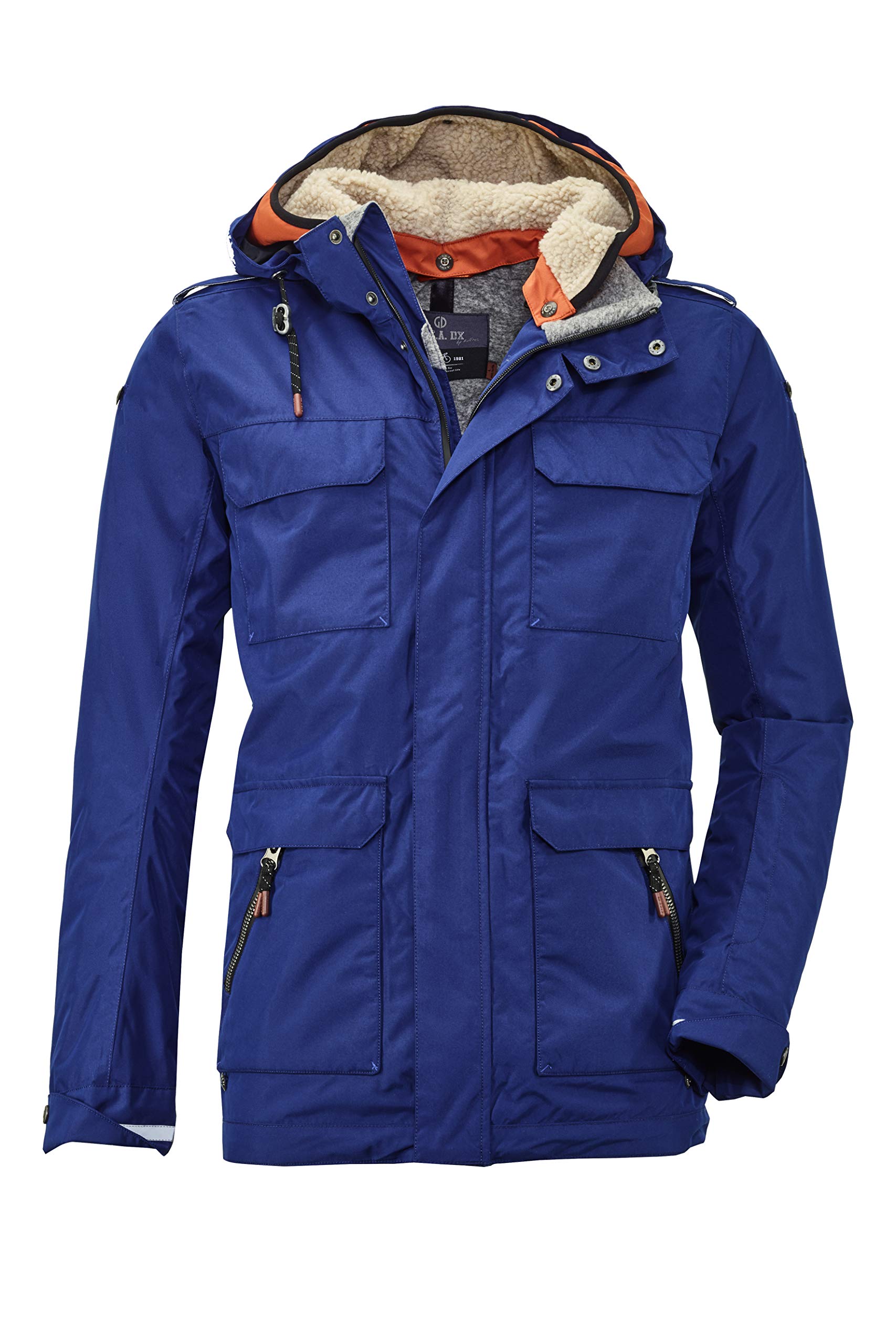 G.I.G.A. DX Men's Limitlos Mn Jcke A Casual Functional Jacket with Zip-off Hood, mens, 35929-000, Deep Royal, L