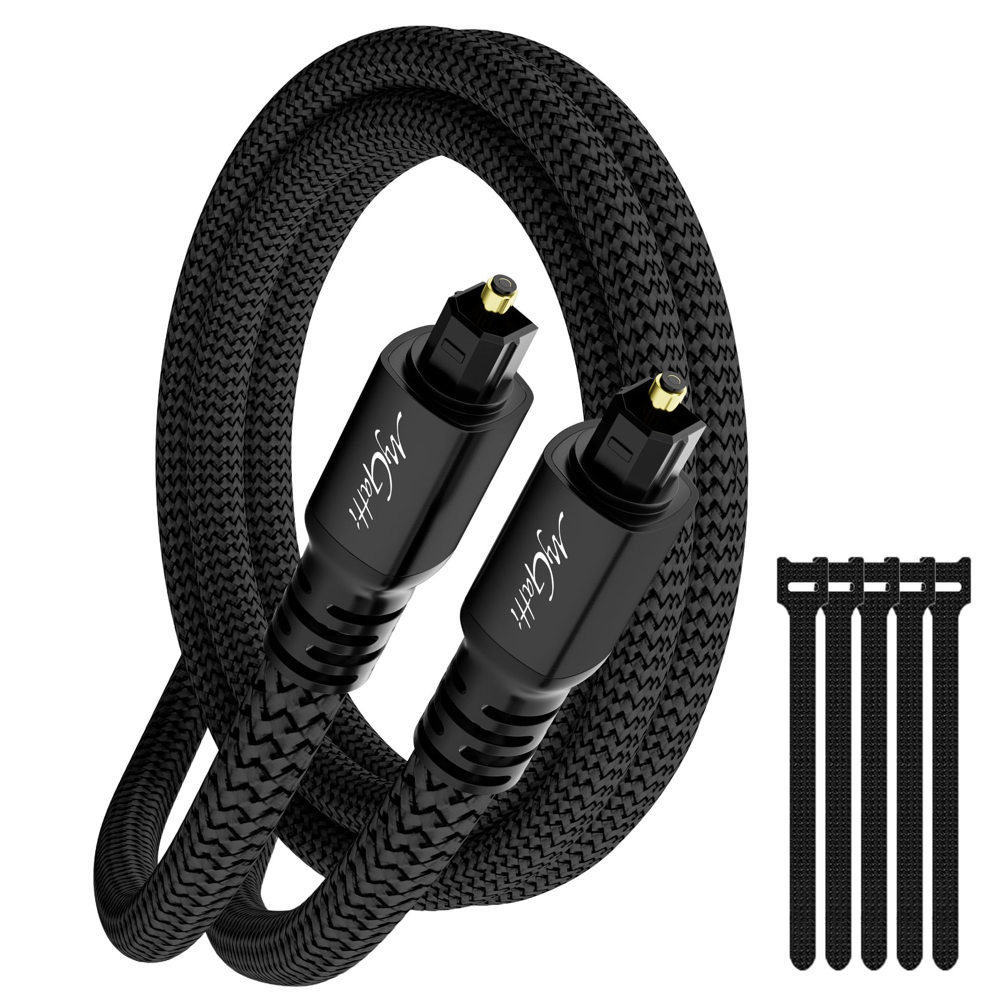 Amazon | Toslink 光デジタルオーディオケーブル 0.5M コーナー型 S