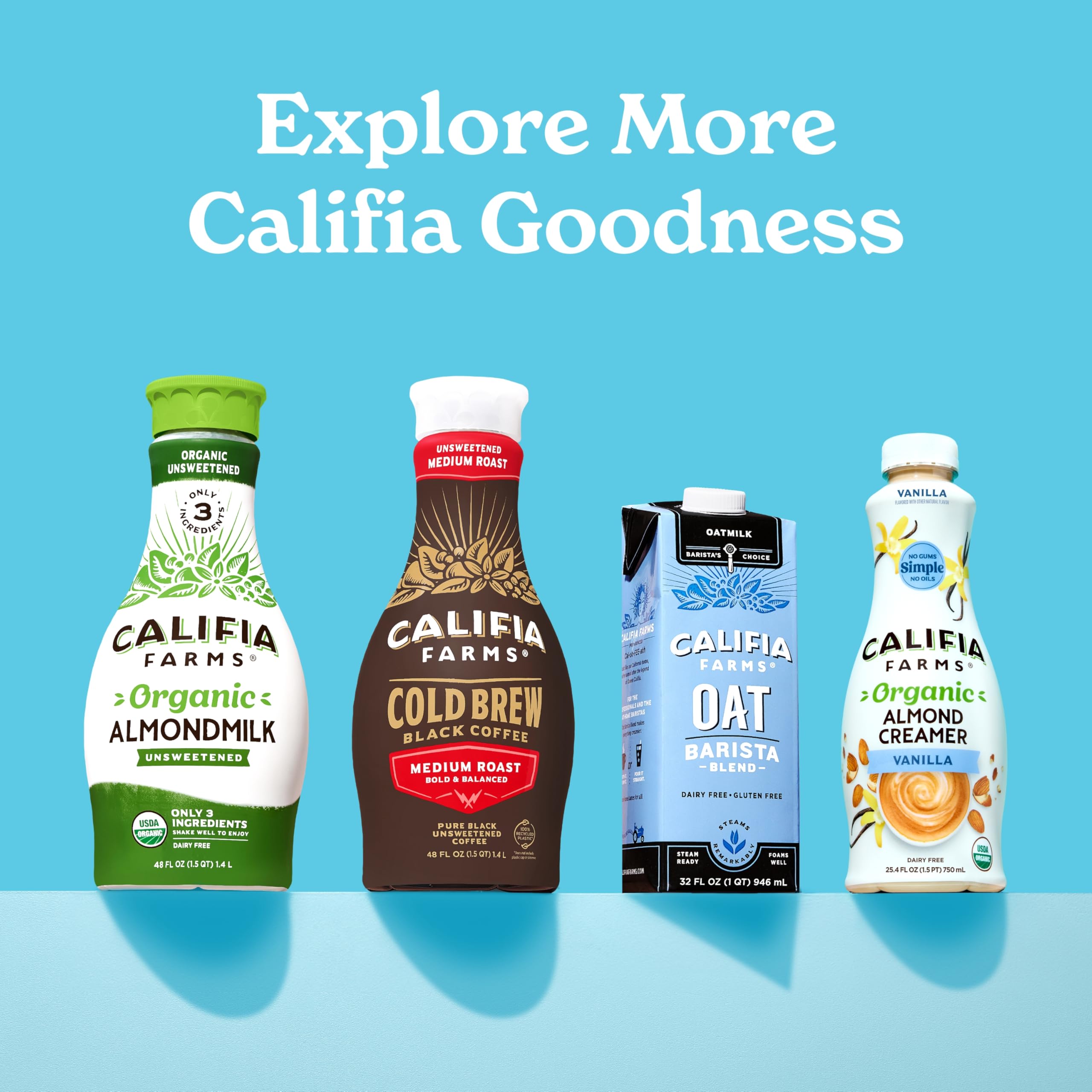 Califia Farms - Heavy Whip Cream Dairy Free Substitute 16 9 Oz Soy Free Plant Based Vegan Non — view 7