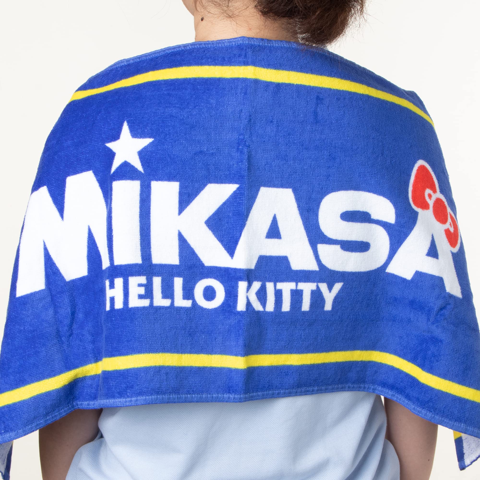 Amazon | ミカサ(MIKASA)【ハローキティ×MIKASAコラボ】 タオル ブルー