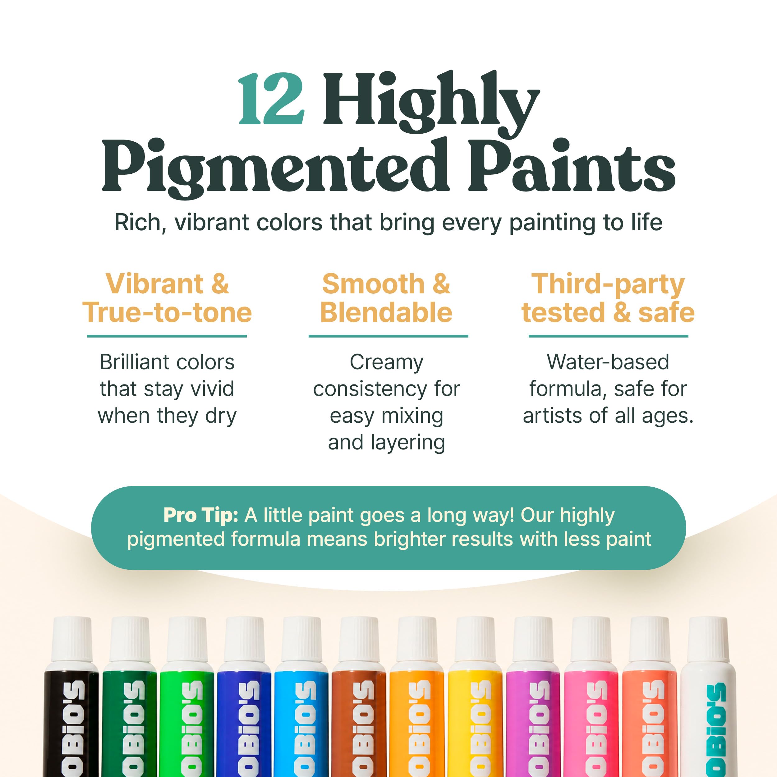 Mini Watercolor Kit - Travel Painting Set by Tobios -4