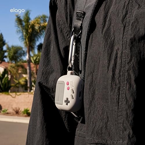 Miniatura 8 de elago AW5 - Funda compatible con AirPods de 4 generación (2024), compatible con AirPods 4, funda clásica retro con diseño de consola de juegos