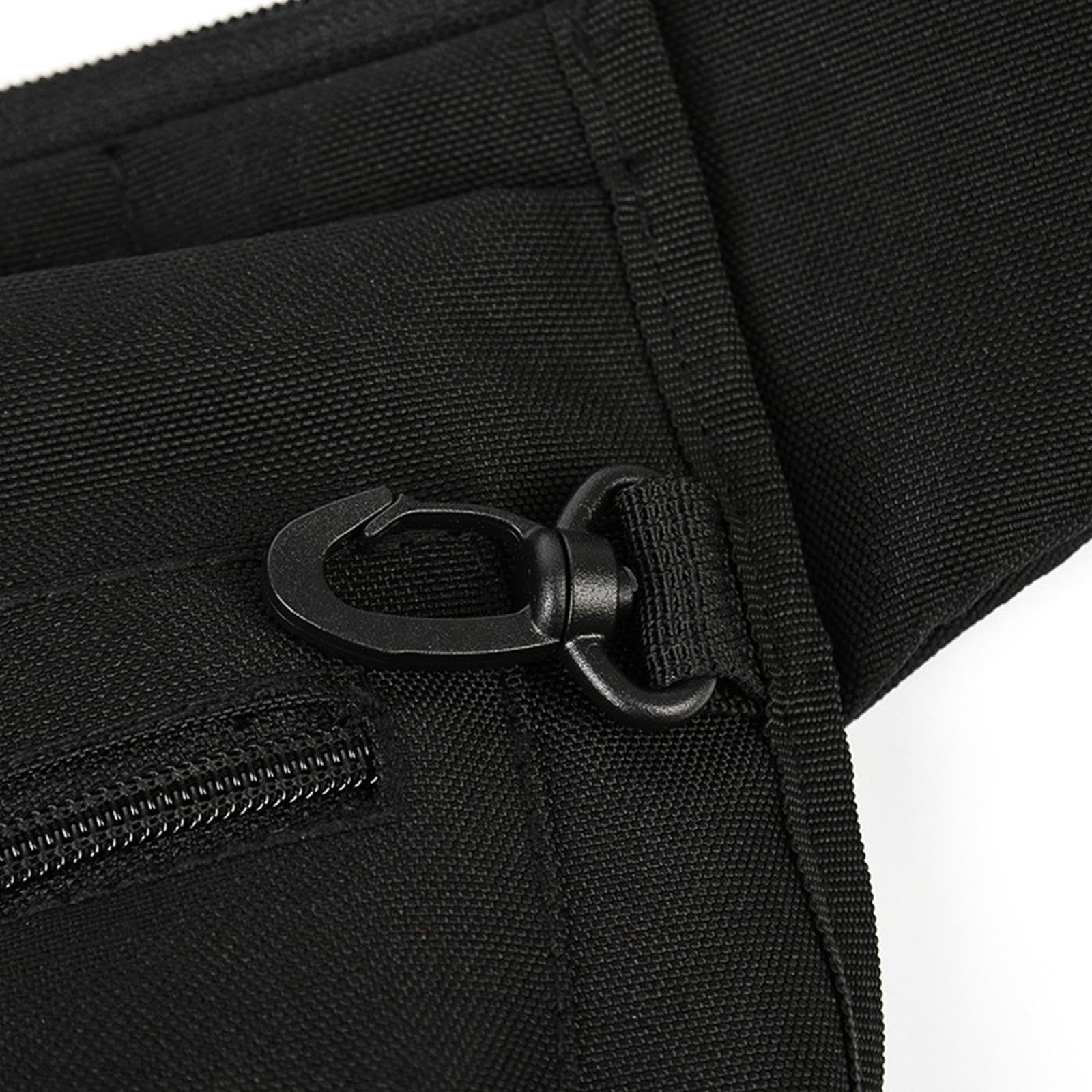 Pochette à Friandises pour Chien, Sac à Multi-Poches, Léger, Idéal pour Les Promenades et L'entraînement Canin en Extérieur, Noir