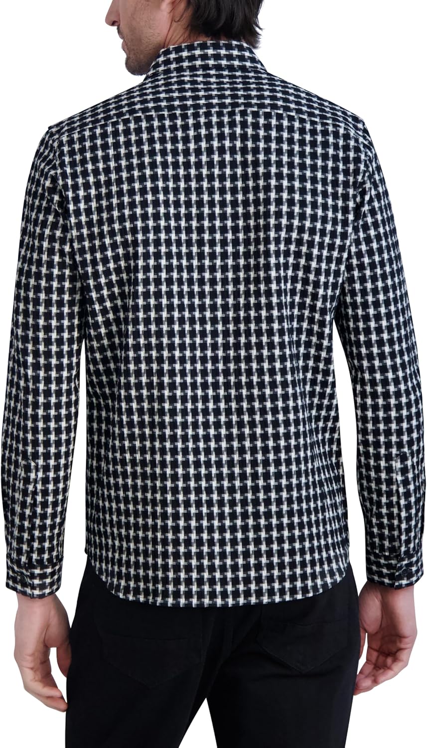 KARL LAGERFELD Mens Long Sleeve Top - Image 4
