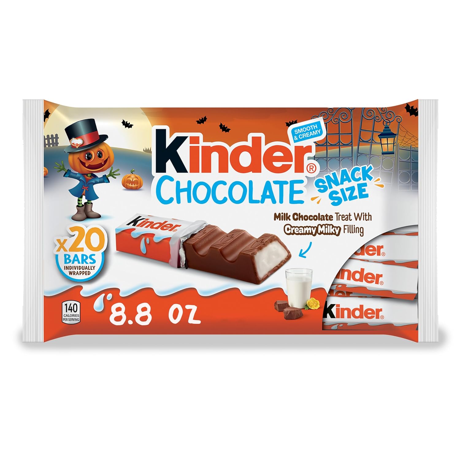 Kinder Chocolate, Halloween Candy, Individually Wrapped Chocolate Candy