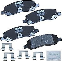 Vista 289 de Bendix Priority1 CFC154 - Juego de pastillas de freno de disco para Avanti II, Century, LeSabre, Regal, Riviera, chasis comercial, DeVille