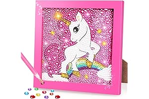 TOY Life Unicorn Diamond Painting Kits for Kids Ages 6 8 10 12