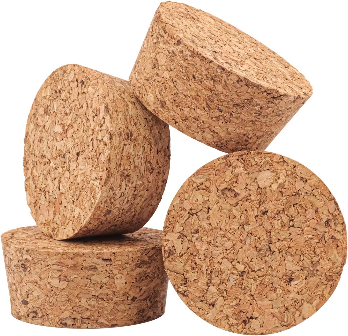 40 Pack 2.1 Inch Wine Bottle Cork Stoppers, Jar Stoppers, Cork Plugs for Bottling Needs, DIY Crafts and More