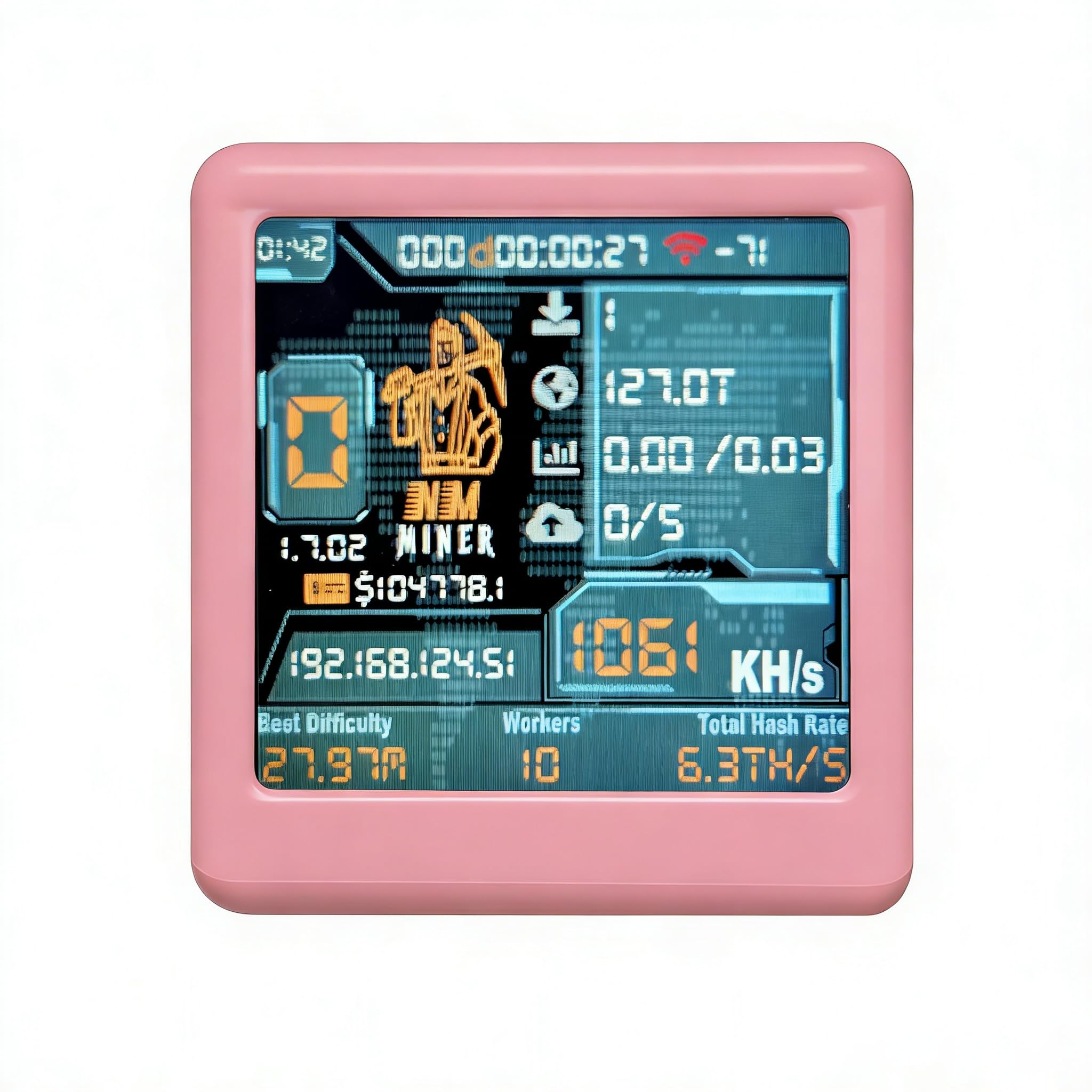 Amazon.com: Heltec Bitcoin Miner - Lucky Solo Lottery Miner with 1060 KH/s,  2000% Win Boost, Valentines Day Gifts for Him Her Men Women 1.54” Smart  Display, WiFi/BLE, USB Plug & Play Crypto