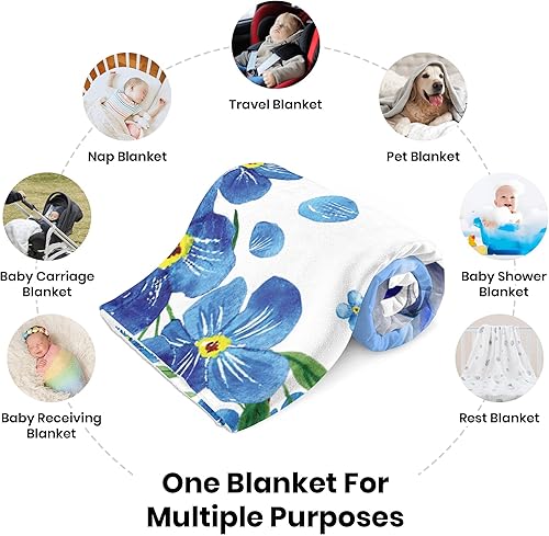 Miniatura 7 de J&SBGFT Manta de bebé personalizada para niños, personalizada con nombre, manta de recepción de nombre personalizado para niños pequeños, guardería,