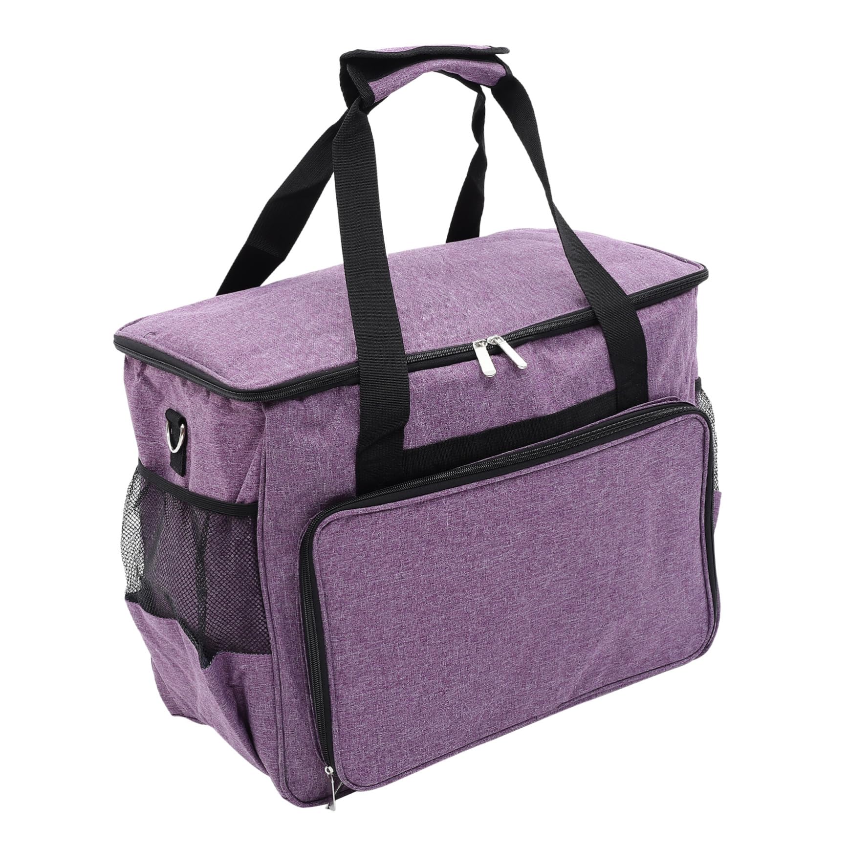 TEHAUX Sewing Machine Carrying Case Compact Storage Bag for Oxford Fabric Travel Sewing Machines