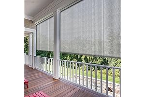 Outdoor Roller Shade Cover for Patio Yard and Balcony