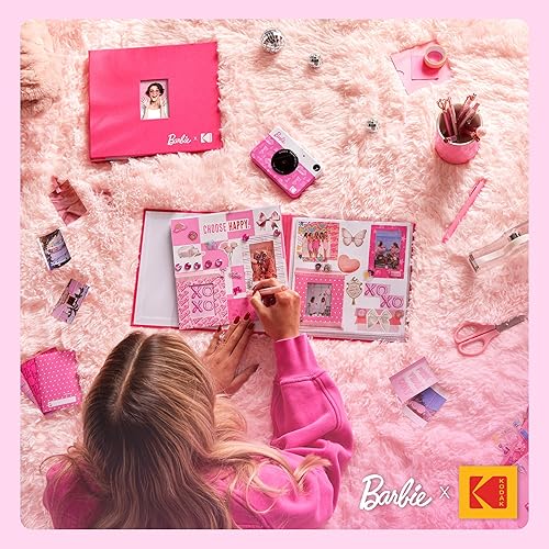 Miniatura 7 de Barbie x Kodak Printomatic - Cámara digital de impresión instantánea a todo color, cámara Barbie portátil de 5 MP imprime fotos coloridas de 2 x 3
