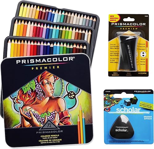 Prismacolor Premier Colored Pencils, 72-Count