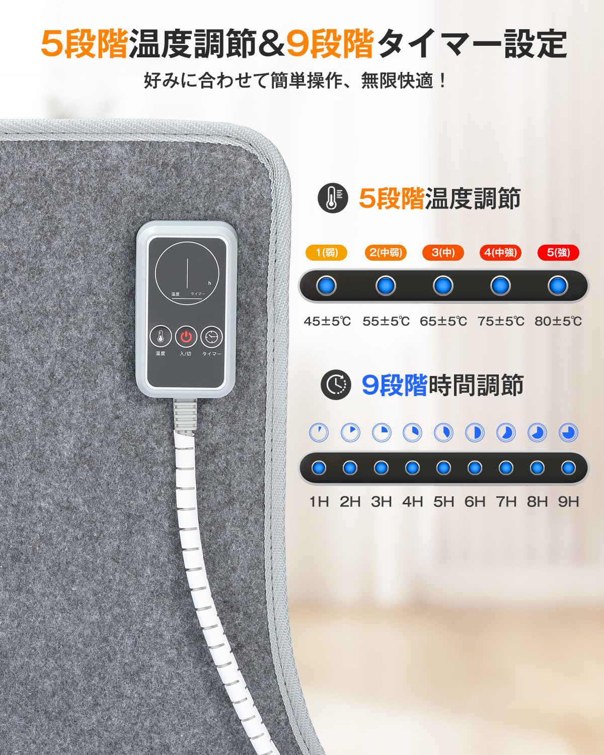 Amazon | 【4面発熱 パネルヒーター pro】高温版85℃ 足元ヒーター