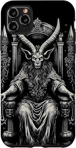 Miniatura 4 de Funda oculta para iPhone 7 Plus8 Plus Baphomet Throne Goat Head Satanic Witchcraft