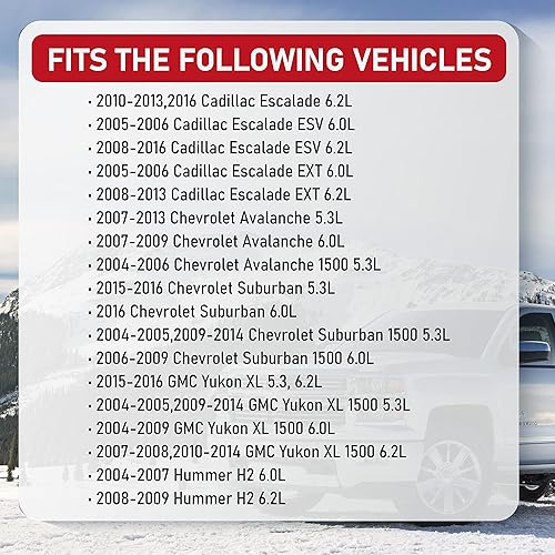 Miniatura 5 de Recipiente de vapor - Reemplaza 911-149, 215-464, 15109431 - Compatible con vehículos Buick, Cadillac, Chevrolet y GMC 3.6L, 4.8L, 5.3L, 6.0L, 6.2L