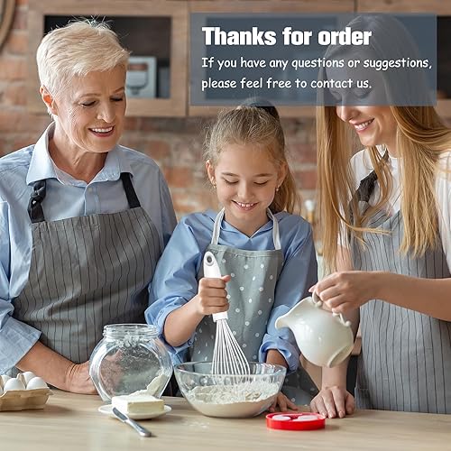 Miniatura 67 de Batidor de silicona morado apto para lavavajillas, diseño sellado impermeable, juego de 3, batidores de cocina profesionales para cocinar Premium