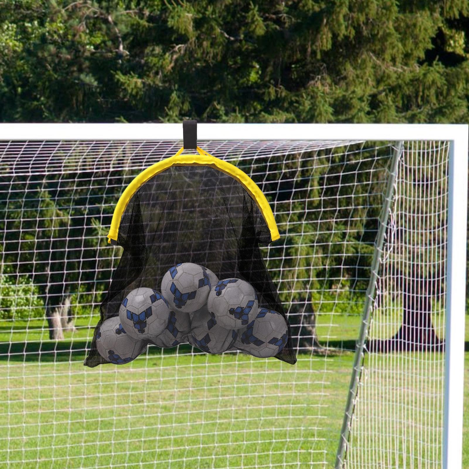 Borsa per rete da allenamento per porta da calcio, Rete da allenamento per | da calcio per bidoni da calcio per casa, esterno, campo da calcio, palestra