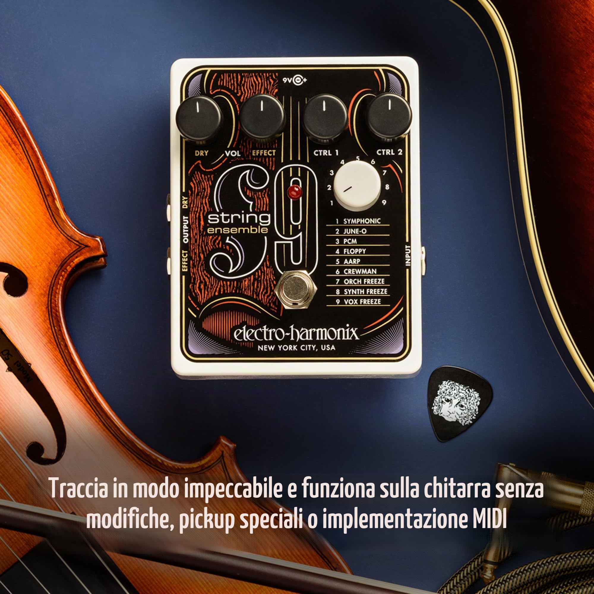 Electro Harmonix STRING9 String Ensemble - Sintetizzatore per chitarra