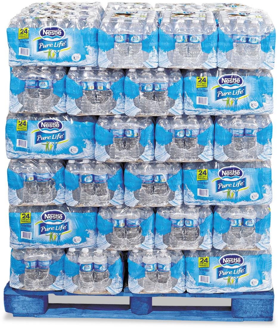 0.5 Liter Bottled Water