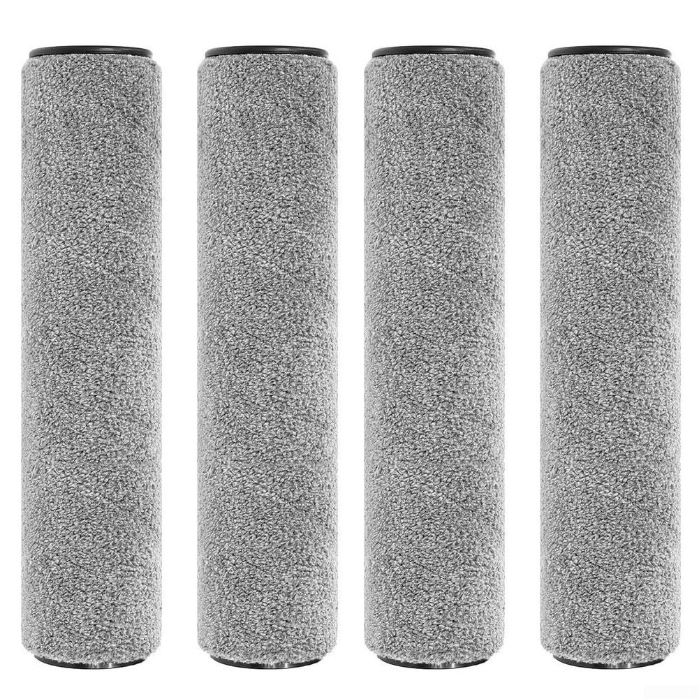 Cepillo principal para W30 y W30 Pro, pack de 4 rodillos de microfibra para lavadora de suelos