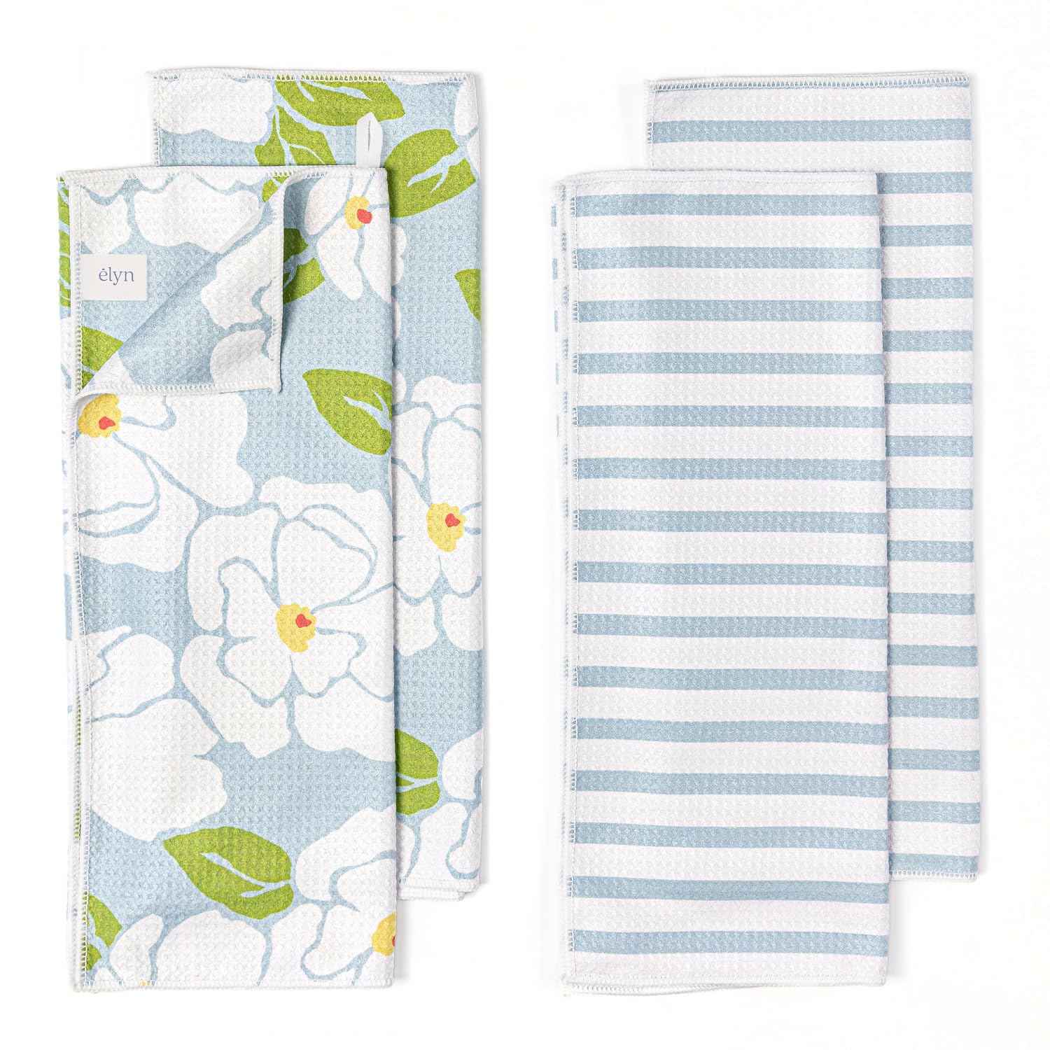 Toallas de cocina de microfibra ELYN, paños de cocina absorbentes de secado rápido