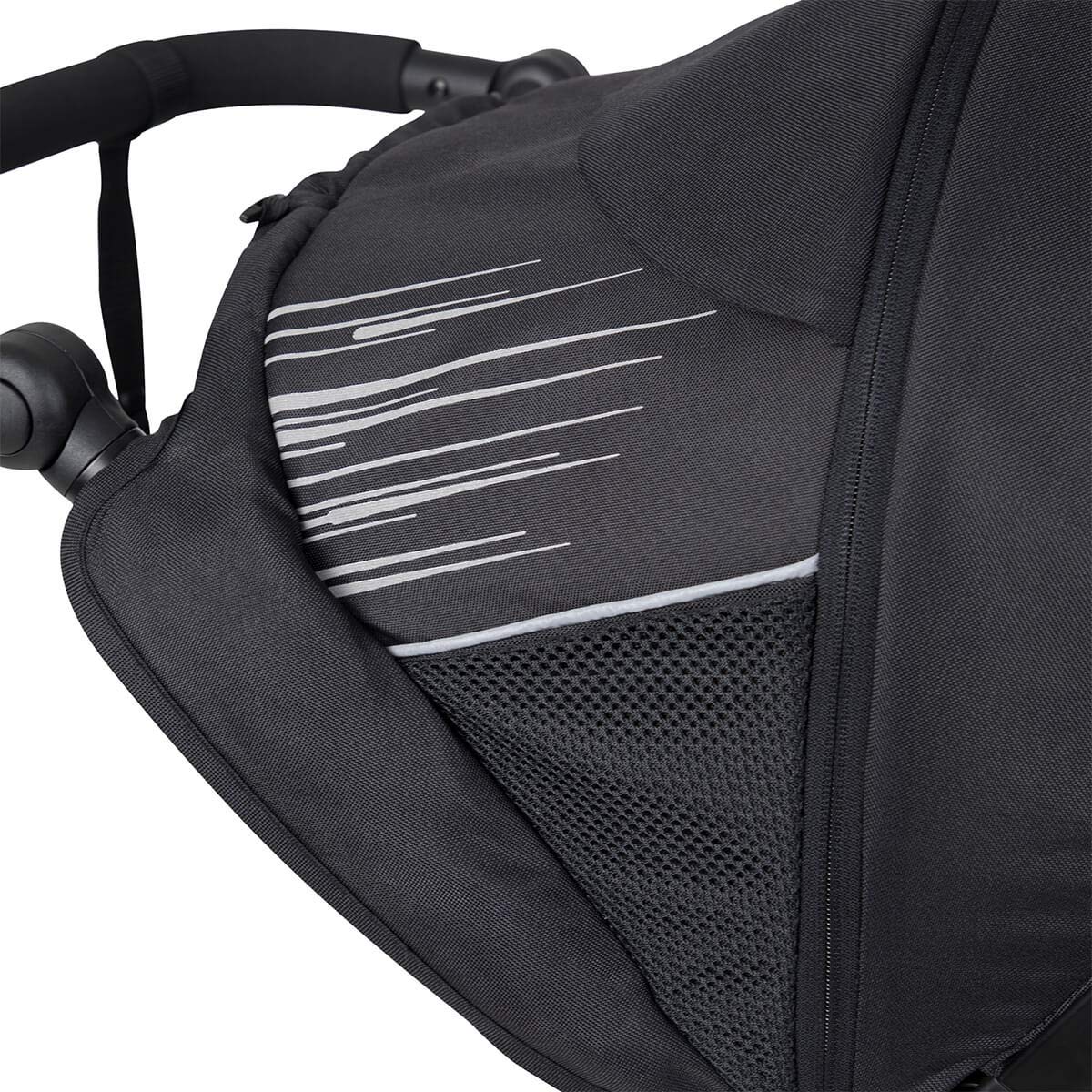 Phil&teds Sport V6 2019+ - Silla de paseo con asiento para coche, color negro