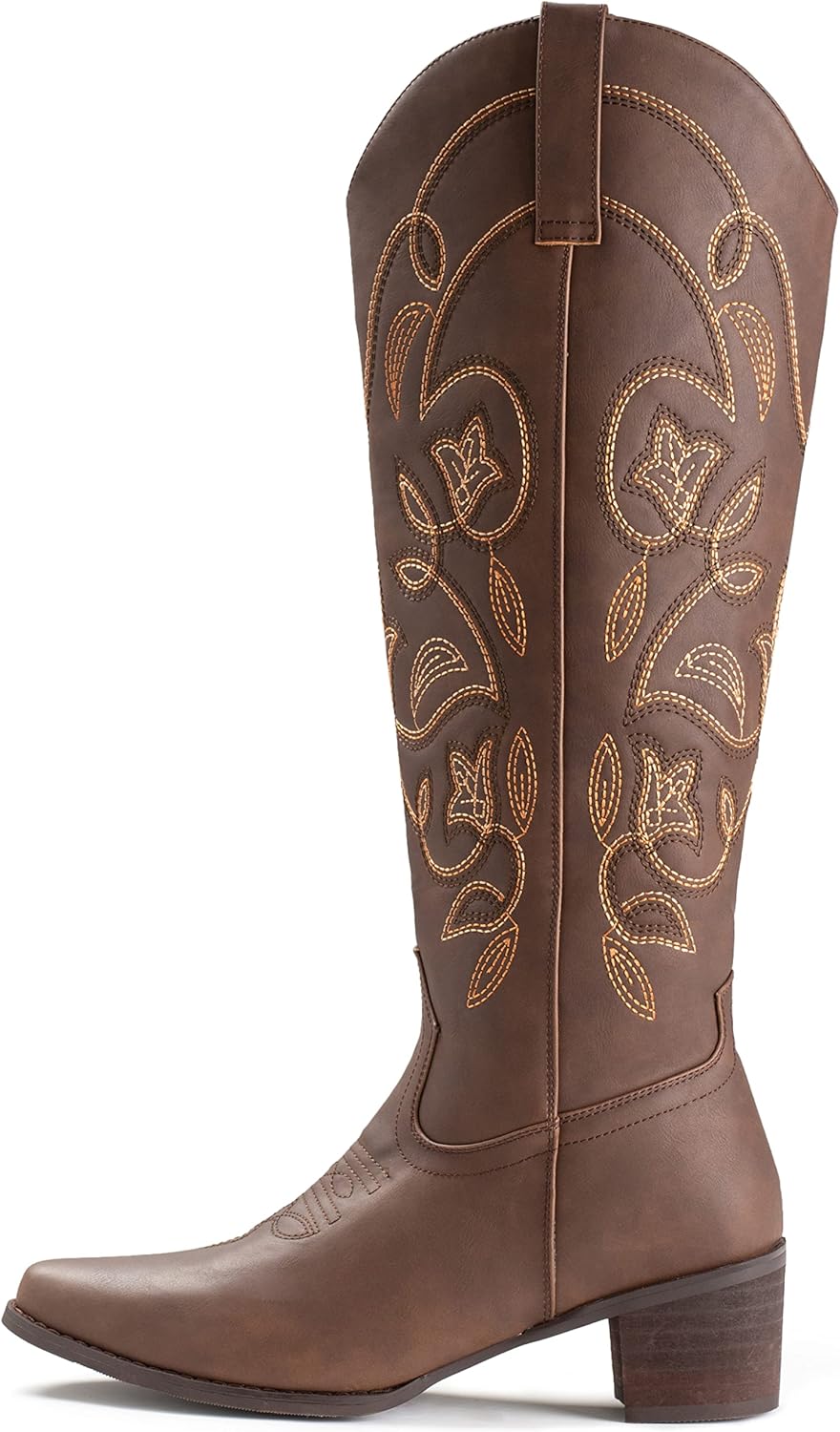 IUV Cowboy Boots For Women Pointy Toe Women's Western Cowgirl Boots... - Picture 49 of 114